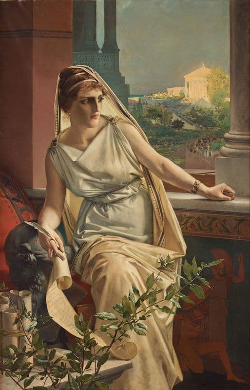 Hypatia as a canvas print