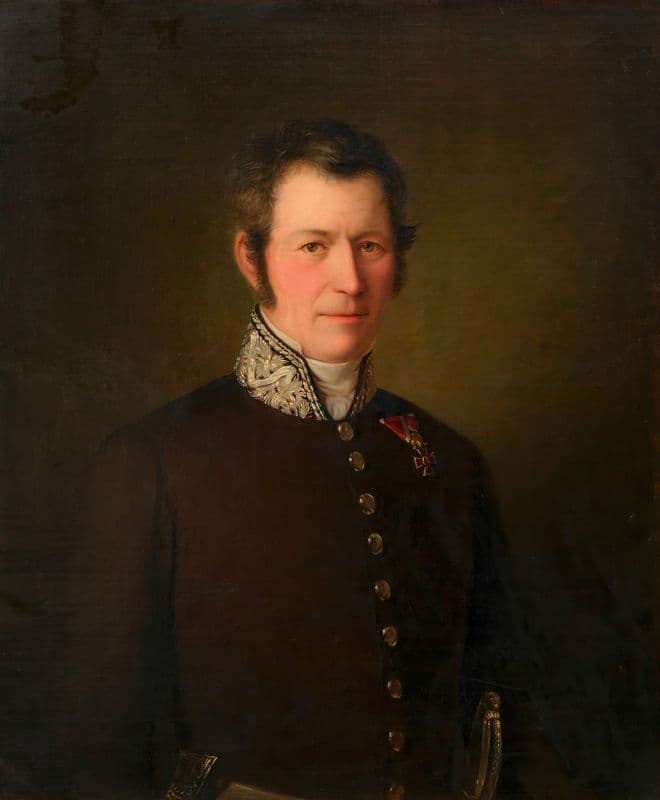Ignaz Czapka, Ritter von Winstetten (Wr. Bürgermeister) (around 1842) as a canvas print