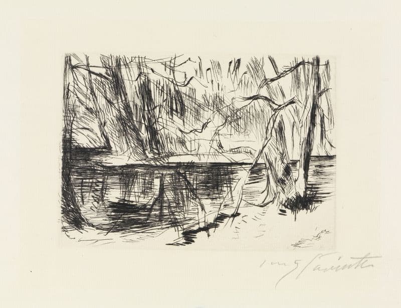 Im Tiergarten as a canvas print