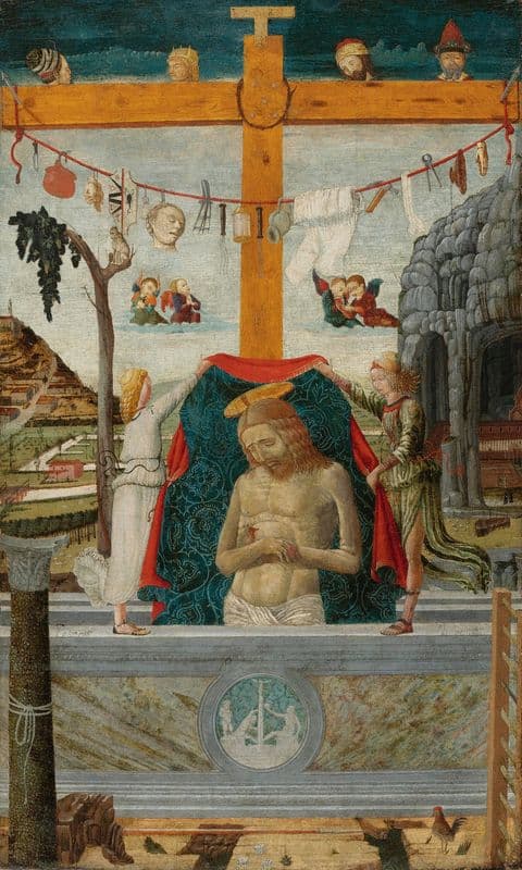 Imago Pietatis as a canvas print