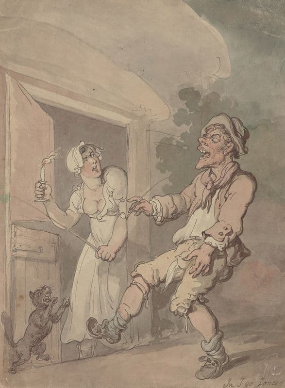 In I go Jones (ca. 1788–1821) as a canvas print