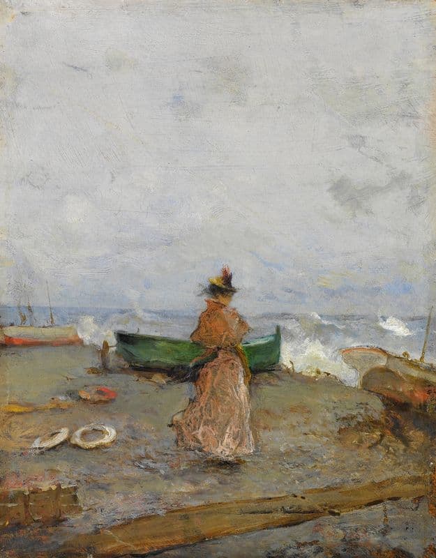 In Riva Al Mare as a canvas print