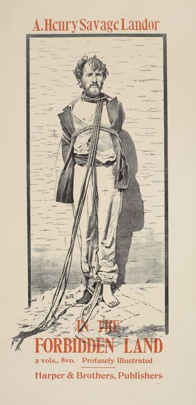In the forbidden land (1895-1911) as a canvas print