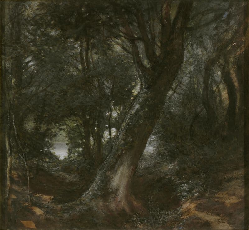 In the Forest as a canvas print