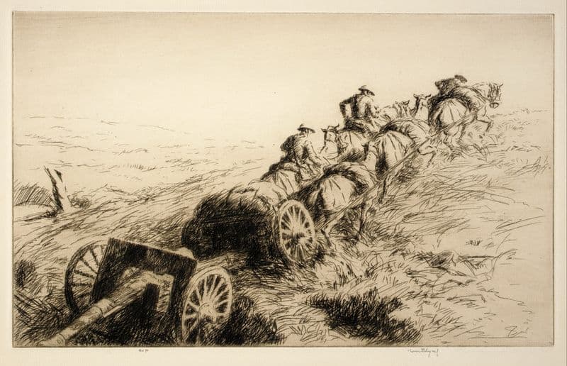 In the Open (1924-1927) as a canvas print