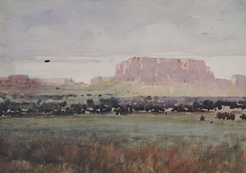 In The Plateau Country, Colorado as a canvas print
