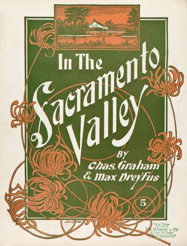 In the Sacramento Valley as a canvas print