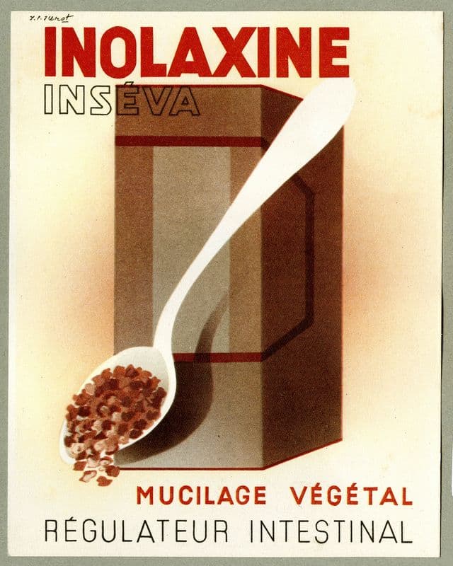 Inolaxine (1910-1950) as a canvas print
