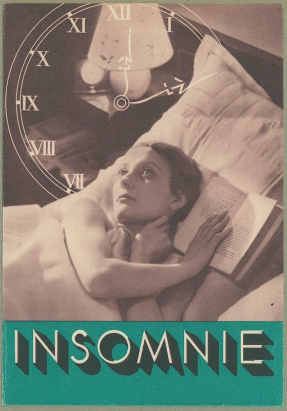 Insomnie (1910-1950) as a canvas print