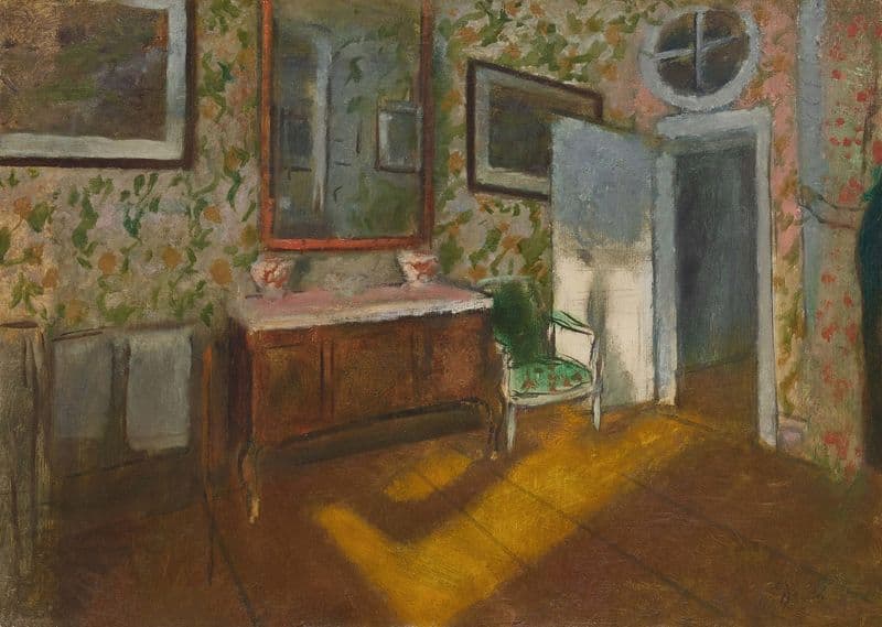 Intérieur as a canvas print