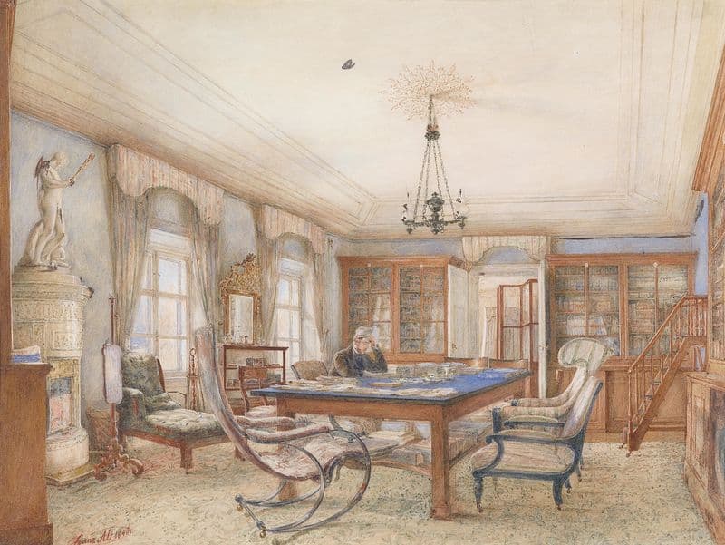 Interieur as a canvas print