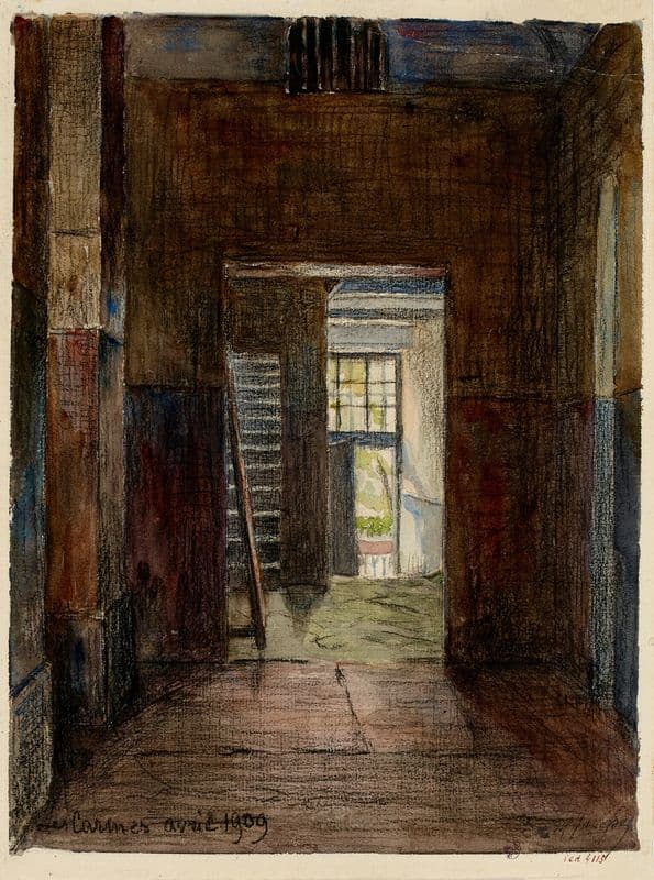 Intérieur du couvent des Carmes, rue de Vaugirard as a canvas print