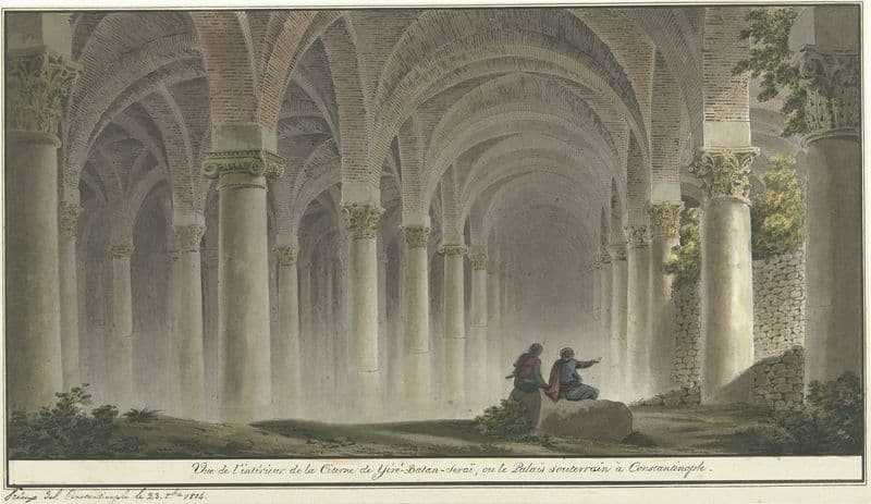 Interieur te Constantinopel as a canvas print