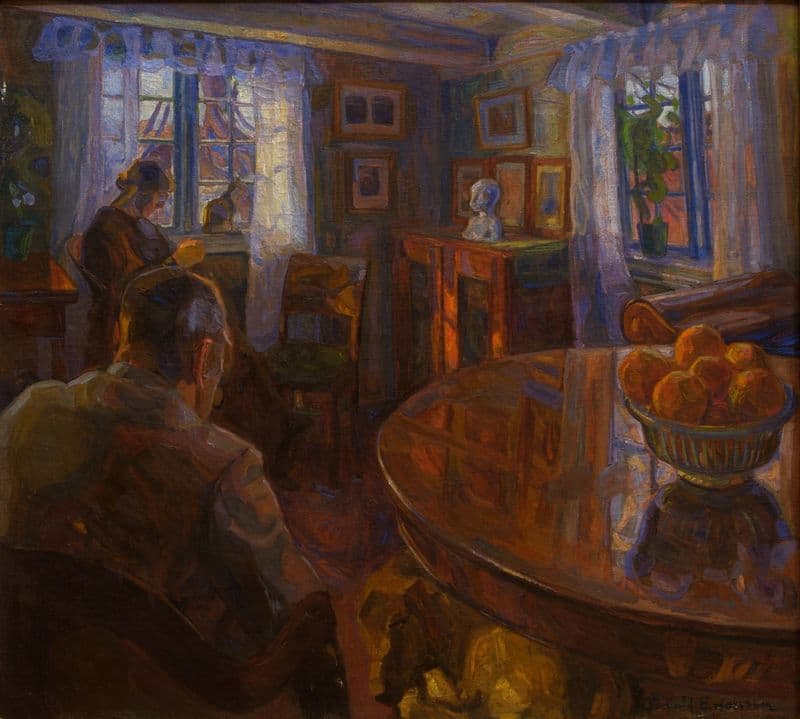 Interior as a canvas print