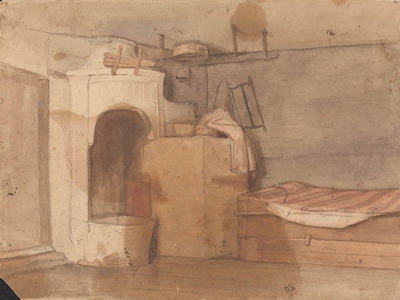 Interiør as a canvas print