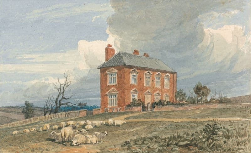 Irmingland Hall, Norfolk as a canvas print