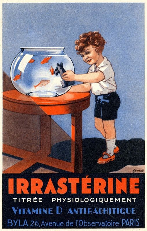 Irrasterine (1910-1950) as a canvas print