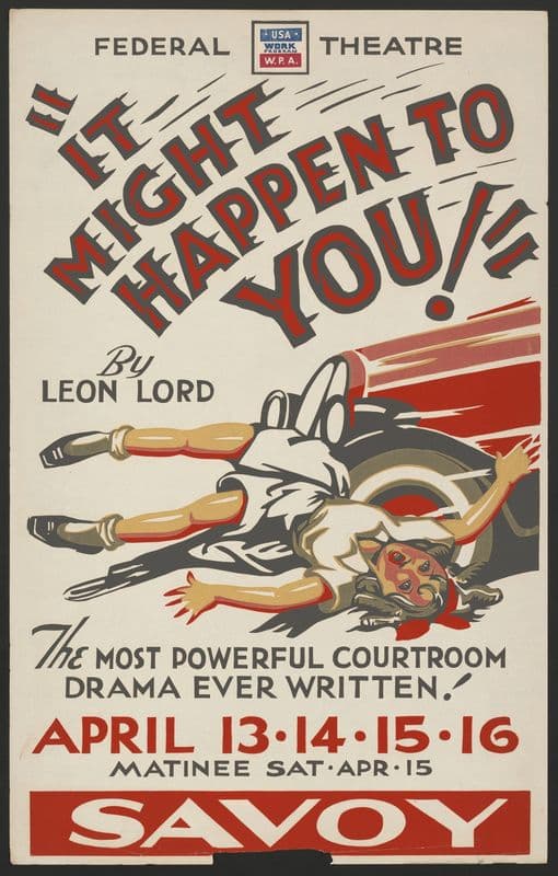 It Might Happen to You! (1934-1943) as a canvas print