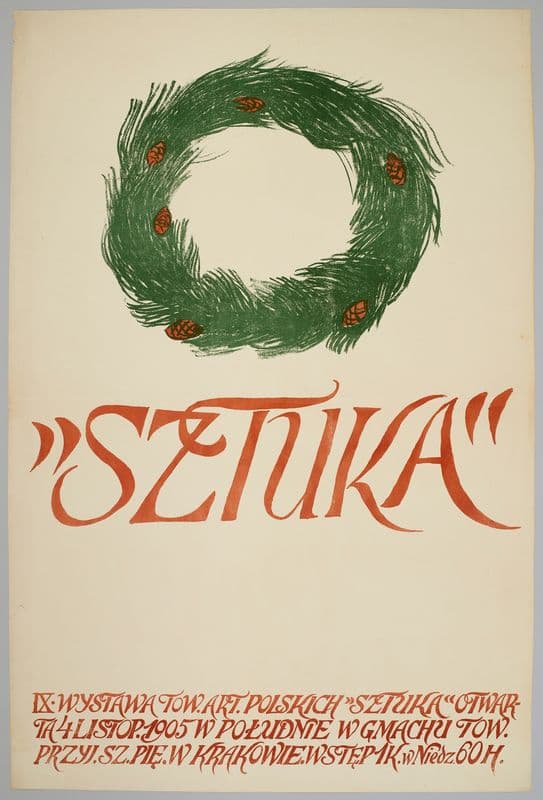 IX Wystawa Towarzystwa Artystów Polskich ‘Sztuka’ as a canvas print