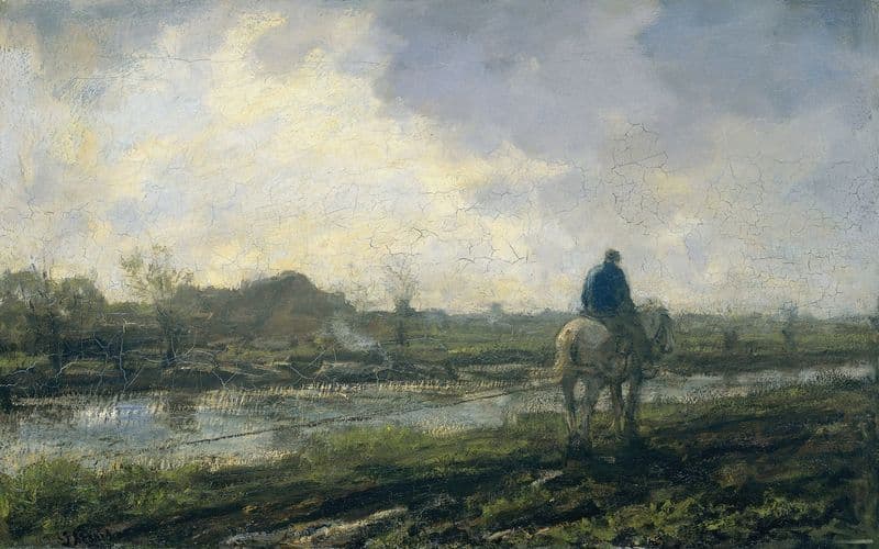 Jaagpad as a canvas print