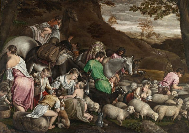 Jacob’s Journey as a canvas print