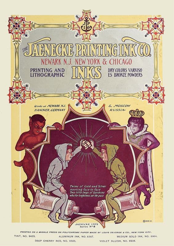 Jaenecke, Ad. 03 (1890-1913) as a canvas print
