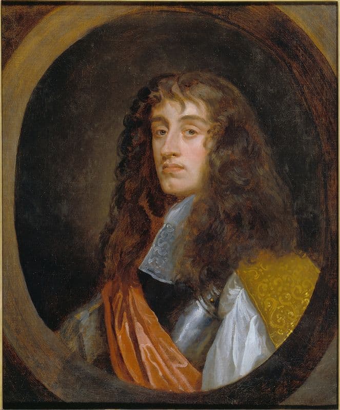 James II As Duke Of York as a canvas print