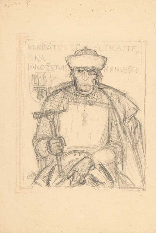 Ján Žižka (1940–1944) as a canvas print