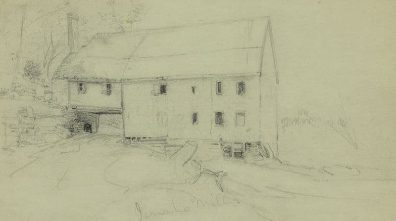 Jericho Mills as a canvas print