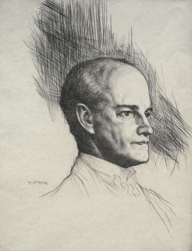 John Galsworthy as a canvas print