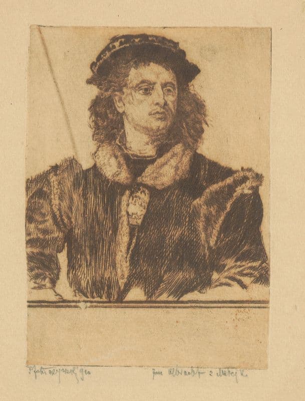 John I Albert as a canvas print