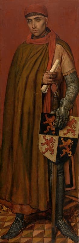 John II, Duke of Brabant, 1306 (1864-1869) as a canvas print