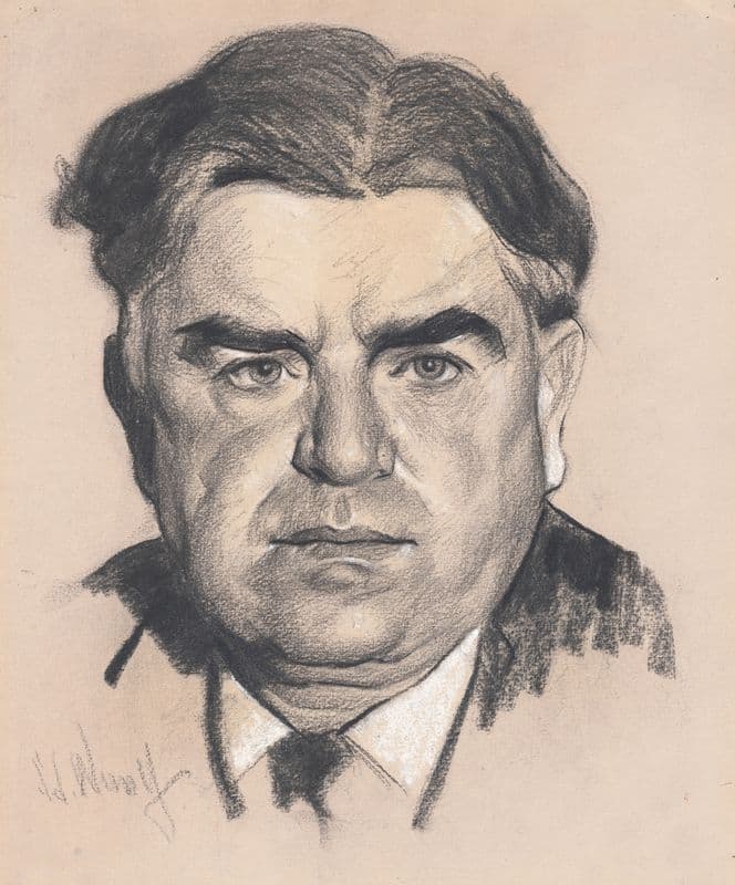 John Llewellyn Lewis as a canvas print