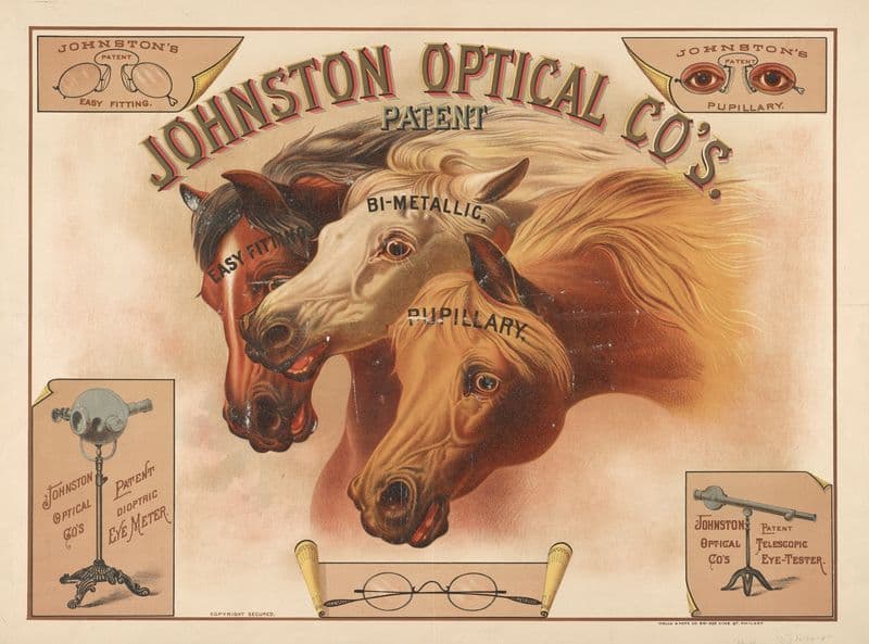 Johnston Optical Co’s as a canvas print