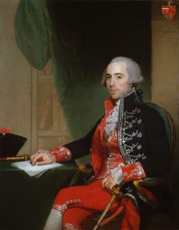 Josef de Jaudenes y Nebot as a canvas print