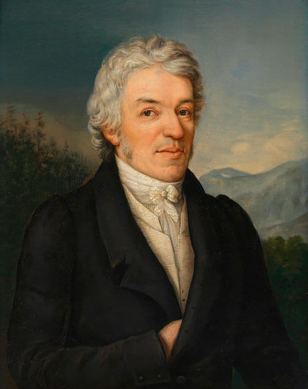 Josef Kreutzinger (Kupferstecher) as a canvas print