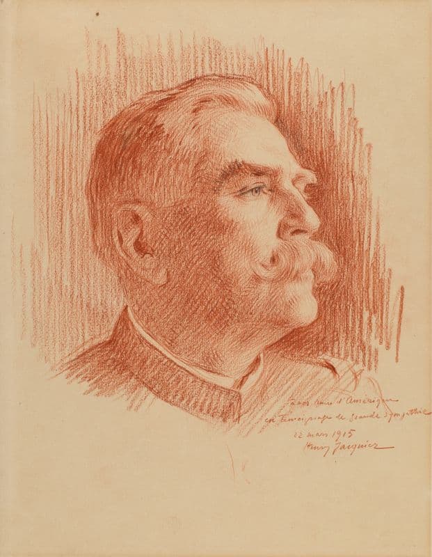 Joseph Joffre, Marechal as a canvas print