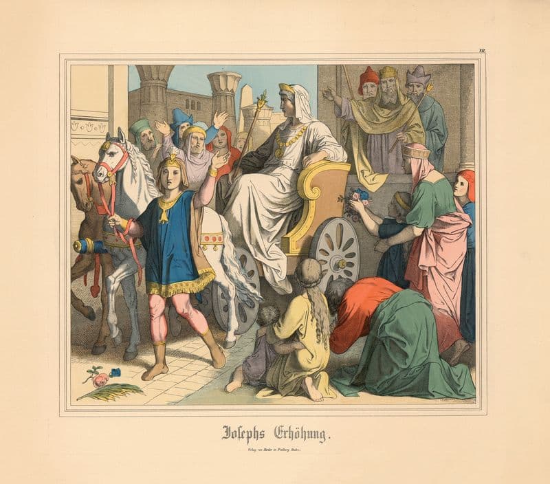 Josephs Erhöhung (19th century) as a canvas print
