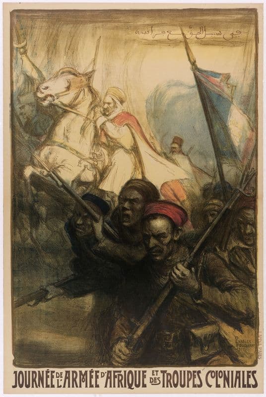 Journée de l’Armée d’Afrique et des troupes coloniales as a canvas print