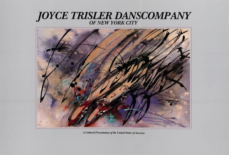 Joyce Trisler Dance Company of New York City as a canvas print