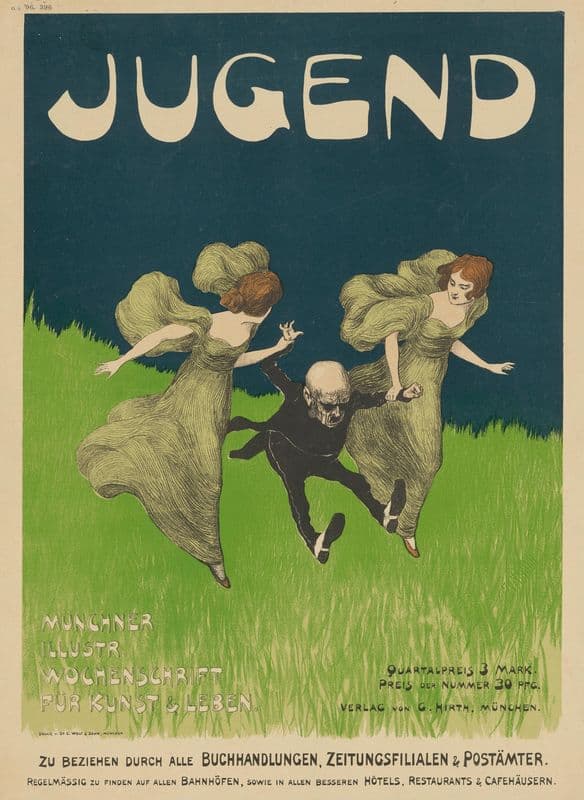 Jugend as a canvas print