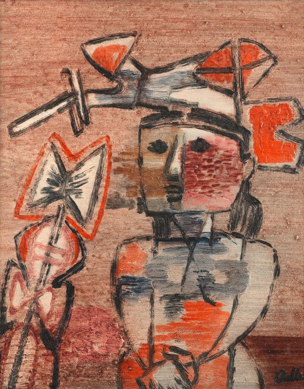 Junges Mädchen as a canvas print