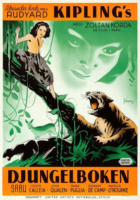Jungle Book as a canvas print