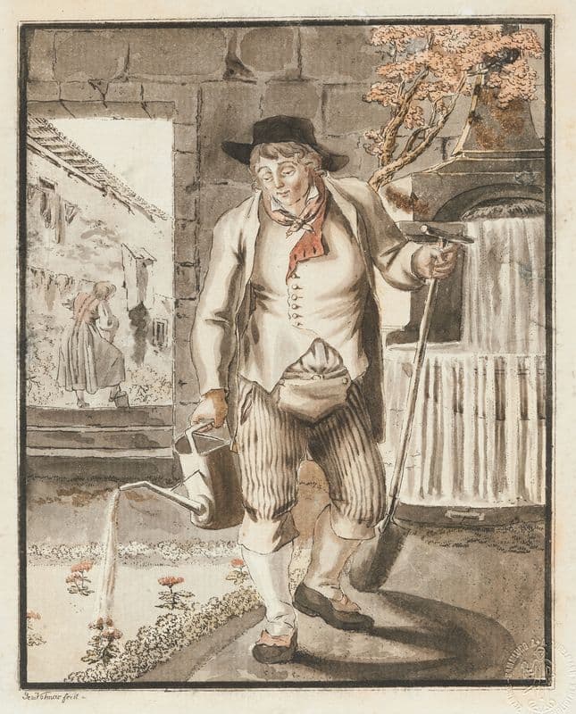 Kalender, Jahreszeiten; Frühling as a canvas print