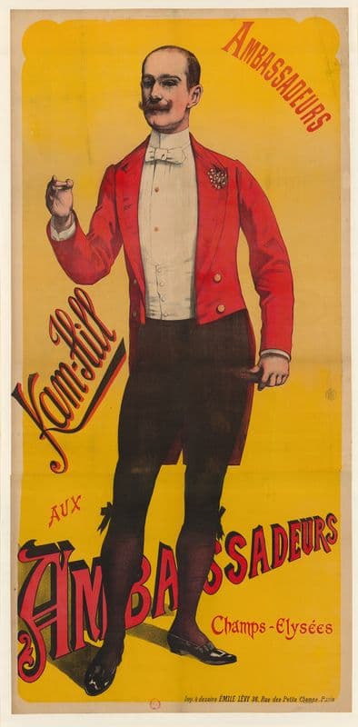 Kam-Hill aux Ambassadeurs as a canvas print