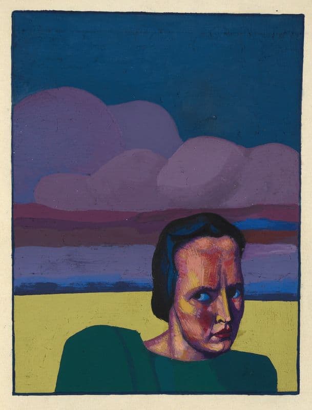 Karfreitag (weibliches Porträt) as a canvas print