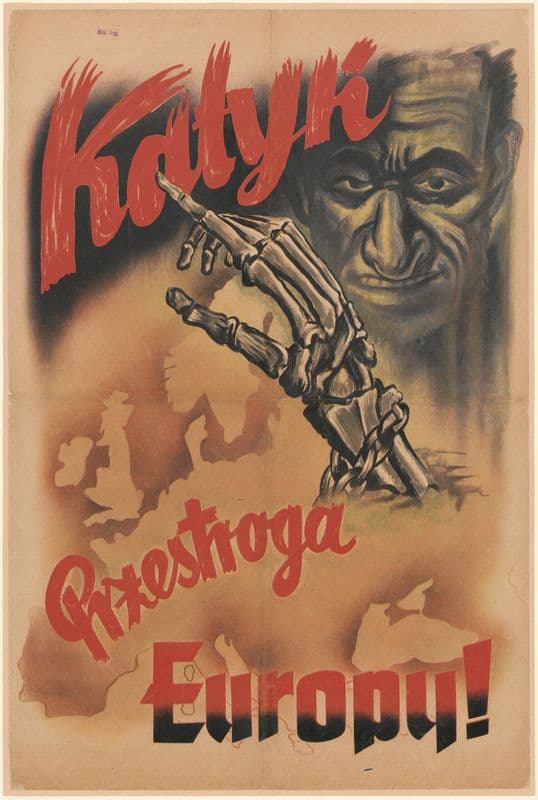 Katyń przestroga Europy! as a canvas print
