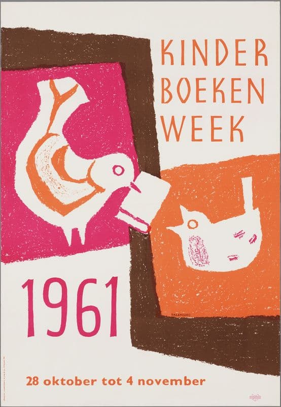 Kinderboekenweek 1961 as a canvas print