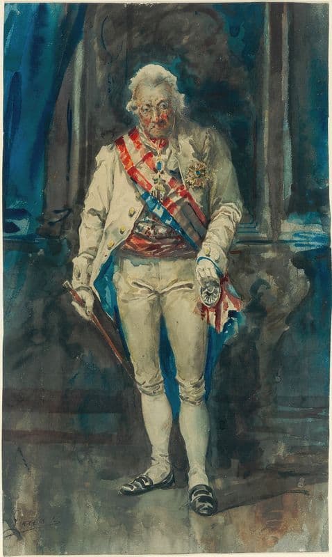 King Charles IV of Spain as a canvas print