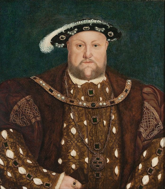 King Henry VIII as a canvas print